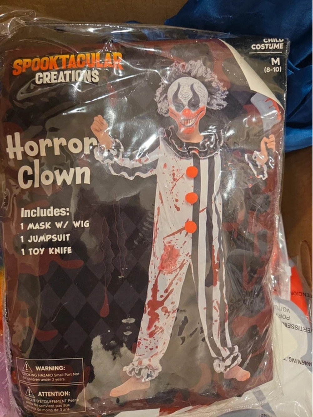 Horror clown med 8/10
